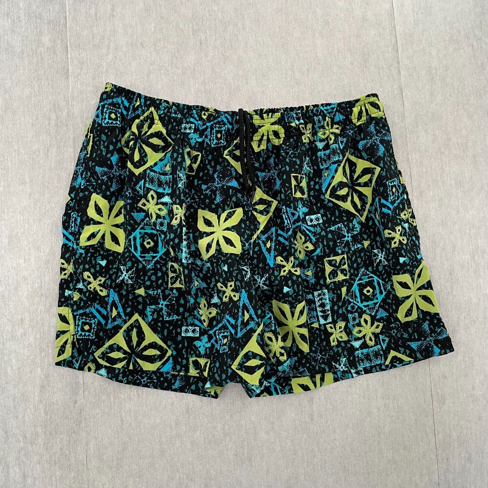 Givenchy Shorts Adult Extra Large Geometric Lined Activewear Stretch Mens XL